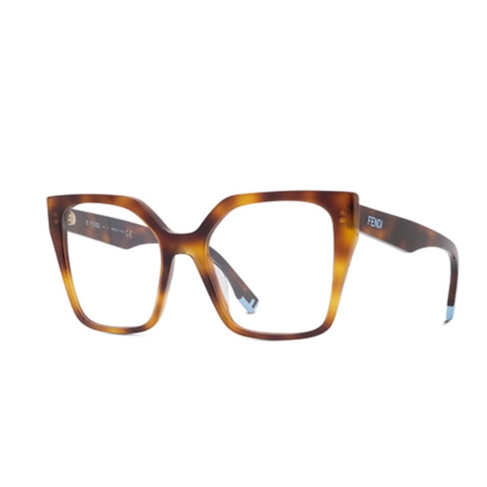 Fendi FE50002I 053 54 Havana Eyeglasses FE50002I